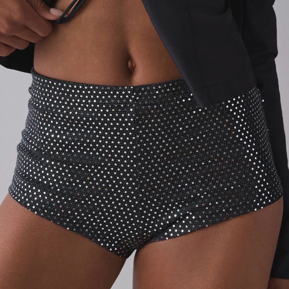 New! UO Sabrina sequin mid-rise micro short NWT